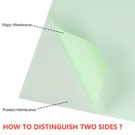 guangyintong Glow Glitter Light Green Heat Transfer Vinyl HTV Rolls, 12" x 8ft Iron on Vinyl for T-Shirts, Glitter HTV Vinyl for All Cutter Machines Easy to Cut & Weed for DIY Design