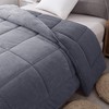 KASENTEX Luxury Plush Sherpa Comforter, Ultra Soft Cozy Reversible Fleece