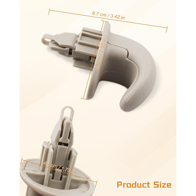 YUANTUO Coat Hook Clothes Hanger Fits for Dodge RAM 1500