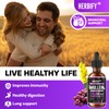 HERBIFY Mullein Drops - Lung Cleanse - Leaf Extract -