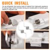 WR01X11052 Fridge Door Spring Hinge Mullion Fits for GE Refrigerator