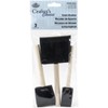 ROYAL BRUSH RFOMW-3P Foam Brush, 3-Pack Darkassorted, 1", 2" &