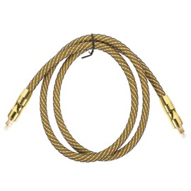 VILLFUL 1m Audio Optical Cable Optic Male to Male Audio Cable for Home Theater Scratch Design for Sound Bar Tv and Amplifiers