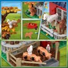 INSOON 1405 PCS Farm Barn Building Set with Light, Western