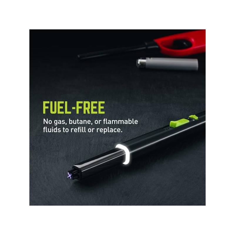 True Plasma Lighter Wand - USB-C Rechargeable, Flameless, Fuel-Free, Durable