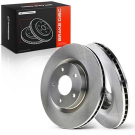 A-Premium - Rotores de freno de disco ventilados delanteros de 11.64 pulgadas (295.8 mm) compatibles con algunos modelos Nissan – Rogue 2008-2017, Rogue Select 2014-2015, Sentra 2007-2012, 2.0L 2.5L