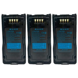Amazingxiax 3Pack KNB-L3 KNB-L2 KNB-L1 3400mAh Li-ion Battery Compatible for Walkie Talkie TK-5230 TK-5330 TK-5430 NX-5000 NX-5200 NX-5300 NX-5400 VP5230 VP5330