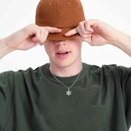 CUOKA MIRACLE Religious Protector Necklace 925 Sterling Silver Medal Pendant Necklace Religious Protection Patron Amulet Jewellery Gift St Protection Necklace 22 + 2 Inches, Sterling Silver