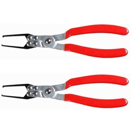 2PCS Automotive Relay Clamp Fuse Puller Car Vehicle Remover Pliers Clip Hand Tool