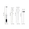 Handheld Electric Milk Frother Wireless Portable Handheld Milk Foam Maker