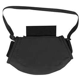 Rothco Soft Shell Hand Warmer Muff – Ergornomic Fleece Lined Winter Muffler for Camping - Black