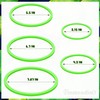 Framendino, 10 Pack Fish Feeding Ring Aquarium Floating 5 Sizes