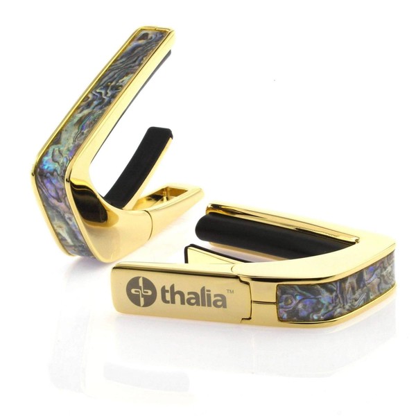 Thalia Capos Exotic Shell Series/DRAGON ABALONE Capotasto Guitar with 12"