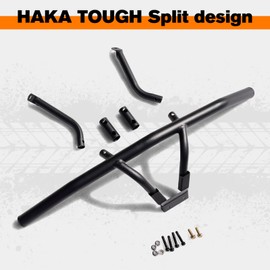 HAKA TOUGH XT Front Bumper for Can Am Outlander 450 500 570 Accessories 2015-2024, Combined Front Bumper Guard Heavy-duty Brushguard for Can-Am Outlander 570 500 Max 570 15-24, Replace#715001910
