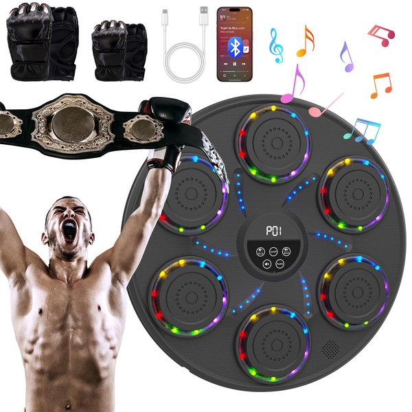 ZOPRIGU Music Boxing Machine Smart Bluetooth Boxing Equipment for Adults