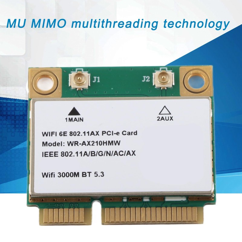 AX210 5374M WiFi 6E 5G Triple Frequency Gigabit Integrated Wireless
