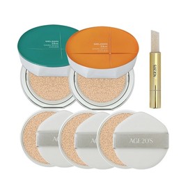 Age 20s Spot Cover Cushion Latest Melanin Shot Home Shopping 2 main products + 3 refills + volumizing balm, No. 23, 65g / 에이지20s 기미 커버 쿠션 최신상 멜라닌샷 홈쇼핑 본품 2개+리필 3개+볼류밍밤, 23호, 65g