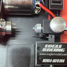 JIGMA Mini 4WD Jig Tool Eagle Racing MINI4-MF01V4 Flare Tire Mass Production Parts Processing Jig Carbon