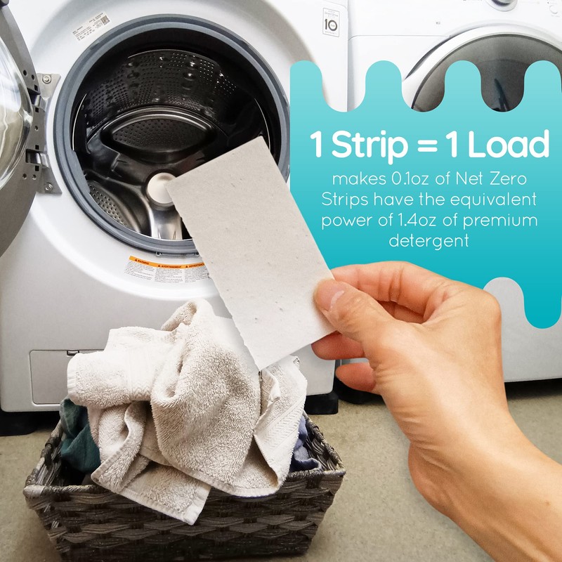 Net Zero Co. - Net Zero Strips, Laundry Detergent Strips,