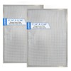2 Pack-BPS1FA36 Range Hood Filter Upgraded Stainless Steel Frame 11-3/4"