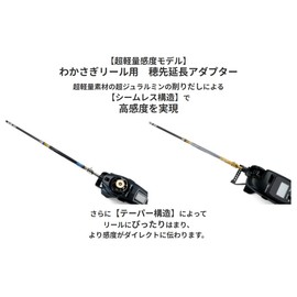 Wakasagi Head Extension Adapter 2.2 inches (55 mm) Gunmetal