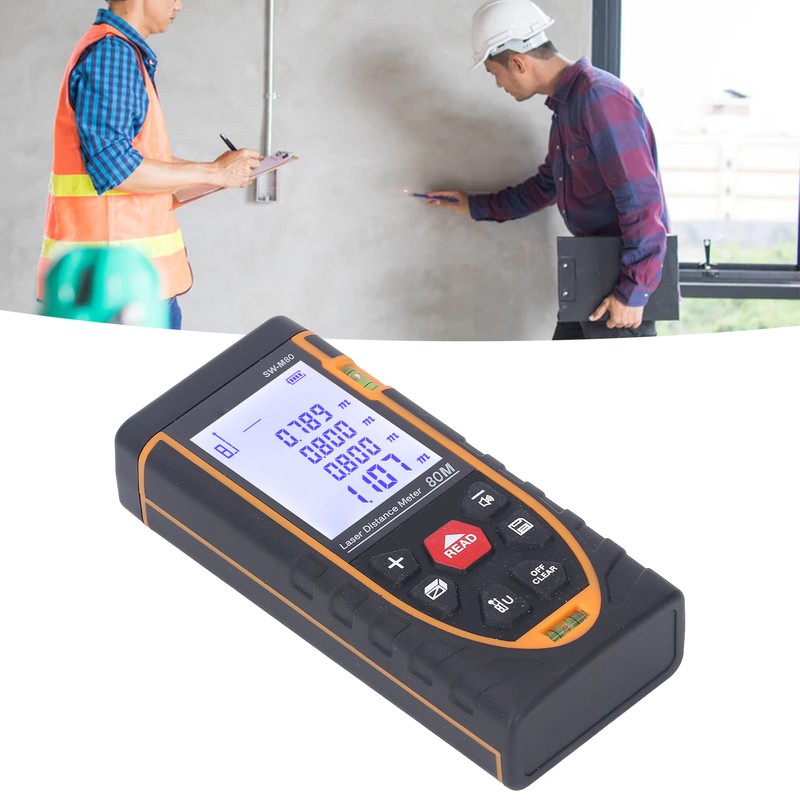 Laser Distance Meter High Accuracy Infrared HD LCD ABS Shell