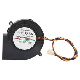 Brushless Cooling Fan, 7000RPM DC 12V 3.8A Brushless Blower Fan Dual Ball Bearing Centrifugal Fan Multipurpose Brushless Blower Cooling Fan for Data Centers, Network Routers