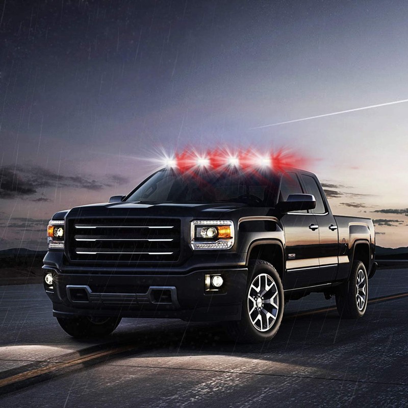 EASE2U E Emergency Strobe Lights for Vehicle, 12-24V 4 in