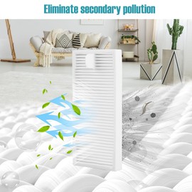 18-teiliges Ersatzteil-Set für EUREKA J12 Ultra Roboter Staubsauger | 1x Hauptbürste, 4x HEPA-Filter, 4x Wischtücher, 4x Staubbeutel, 4x Seitenbürsten, 1x Reinigungsbürste