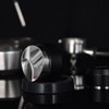 Distribuidor de gravedad de café de 53,3 mm, herramienta de