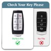 WORCAS Soft TPU Key Fob Cover Case Compatible with Hyundai