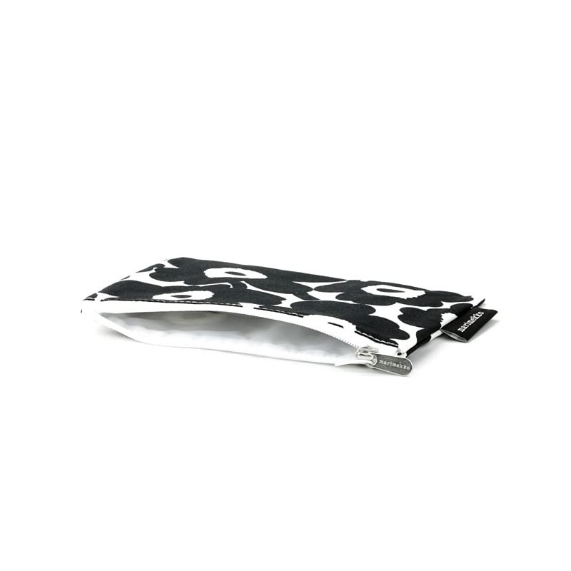 Marimekko 71296 190 Unico Pouch, Black, White