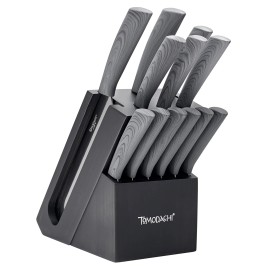 Hampton Forge Tomodachi HMC01B612L Raintree Ash – 13 Piece Knife Block Set