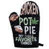 Chicken Pot Pie My Three Favorite Things Apron Funny 420
