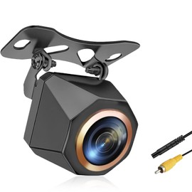 Rear Camera, Rear Camera, Car, 1080P, 3 Megapixels, 4-Pin Connector, 170° Ultra Wide Angle, Supports AHD/CVBS, CCD Sensor, Night Vision Function, Minimum Illumination of 0.01 lux, Car Camera, IP68K