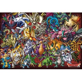 Dragon Quest Jigsaw Puzzle, 1000 Piece Jigsaw Puzzle, Dragon Tribe Monster Collection! (EP4869)