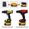 Power Tool Battery Converter Slick Exterior Lithium Battery Adapter for