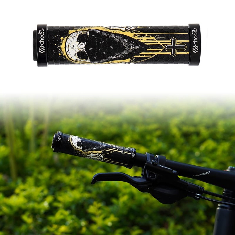 Chooee 3D Mountain Bike Bicycle Grips MTB Bicycle Handlebar Grips