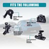 Engine Motor & Transmission Mount Kit 4pcs Compatible with Fits