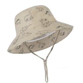 KQueenStar Safari Hat for Kids, Bucket Hat, Children's Hat, Sun Hat, Cute, Stylish, UV Protection, Adjustable Drawstring, Foldable, Ultra Lightweight, Spring, Summer, Autumn, Boys, Girls, Outdoors,