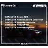 Rexka 15pcs Lower Door Garnish Clip for Honda Acura 75315-TP6-A01