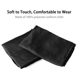 PUBAMALL Delantal ajustable, con 2 bolsillos cocinadel antales de cocina para mujeres, hombres, chef (2 Pack, Negro)