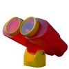 Large Binoculars for Play Tower, Swivel and Rotate - Red