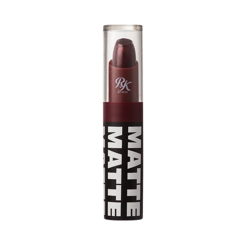 Ruby Kisses Lipstick, Matte Finish, Long-Lasting, Highly Pigmented, Smooth Apply,