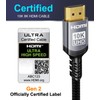 10K 8K 4K HDMI 2.1 Cable 5 m, Certified 48