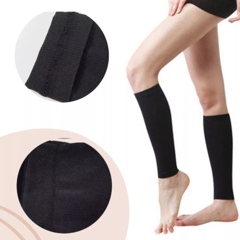 Medias Compresión Para Pantorrillas 2 Pares Alivia Dolor