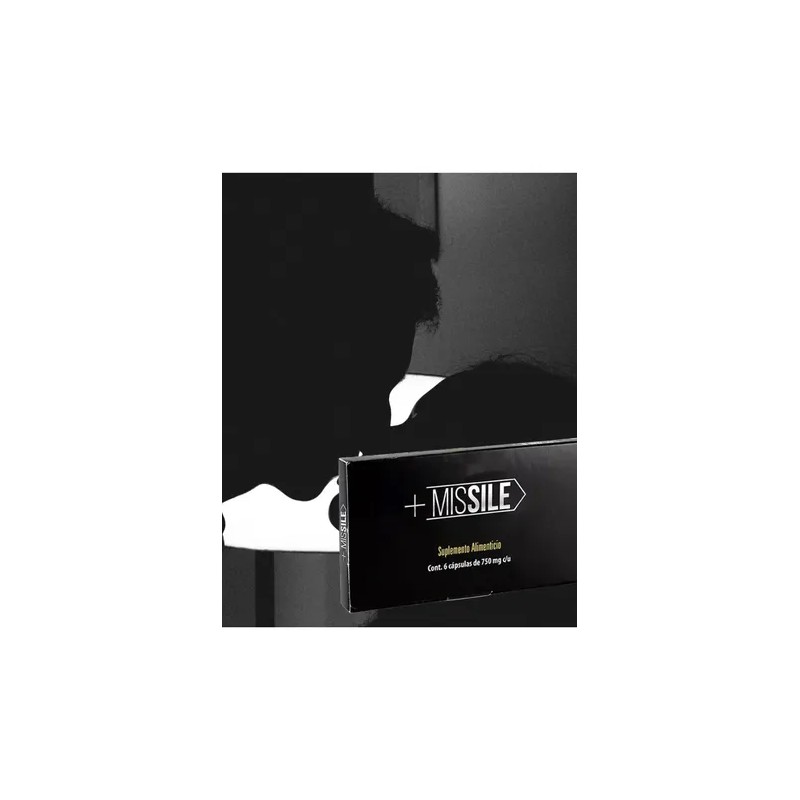Missile L-arginina, Zinc Y Energía Suplemento Para Hombre