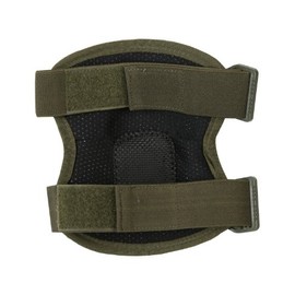 KombatUK Spec-Ops Armour Knee Pads (OD Green). Hard X-Shell. Elasticated Straps with Velcro.