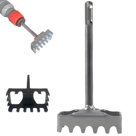 Creative Square Hole Cutter for Electrical Box. Concrete Hole Bit Applicable to Brick, Concrete, Cement and Stone. High-Strength SDS Plus Square Hole Punch Suitable for 86-Type Junction Boxes.