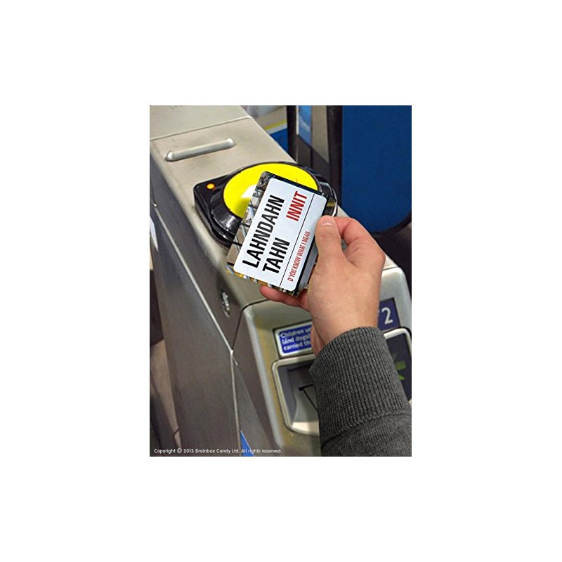 Brainbox Candy Lahndahn Tahn Travelcard Oyster Wallet